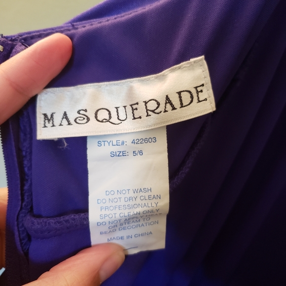 Purple dress - Picture 3 of 4